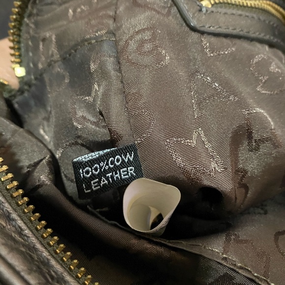 Marc by Marc Jacobs leather metallic handbag - Picture 6 of 8